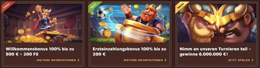 viking luck boni
