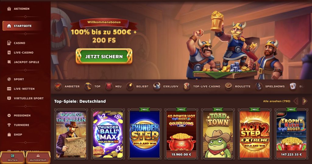 viking luck casino